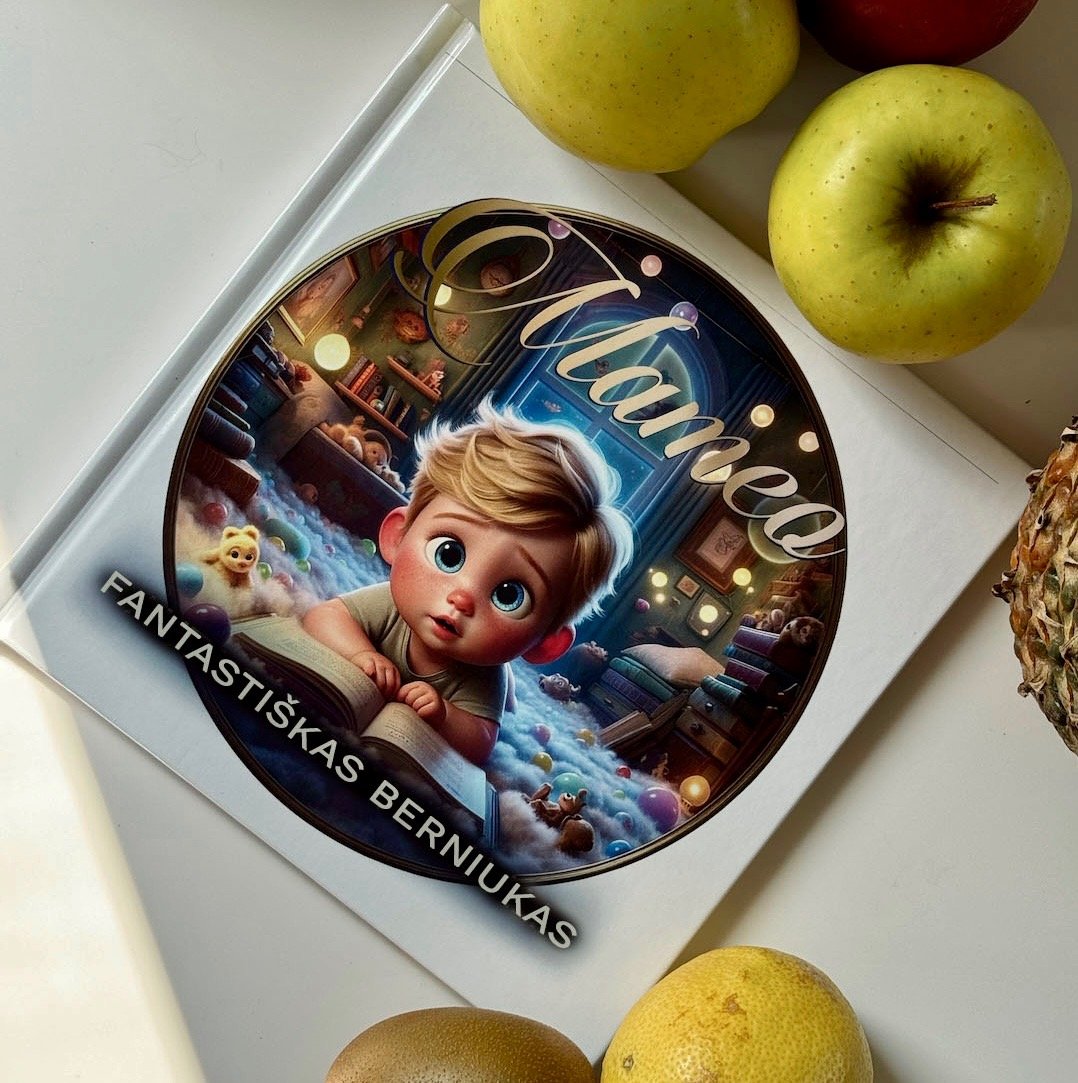 personalizuota knygelė vaikams pavadinimu Mateo fantastiškas berniukas
